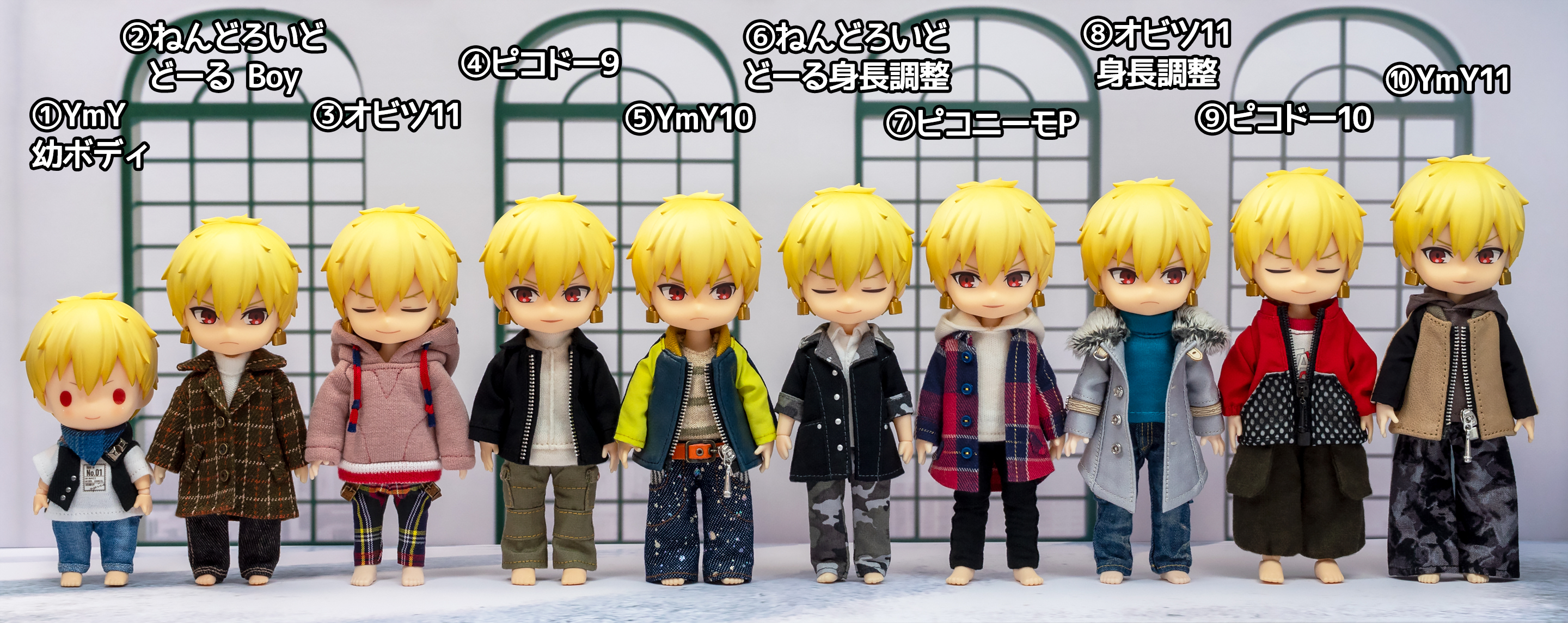 パンツのオーダー専用】オビツ11_ねんどろいどどーる シャツINできる