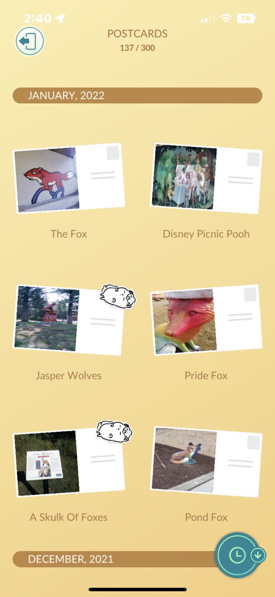 ETCeteraFox's tweet photo. It’s the little things that make a huge difference in this game..like fun postcards!! Thankyou to anyone who helped me gather Foxy themed cards over these years. The memories, experiences &amp; photos are all irreplaceable! 🦊💕🎁 Here is a tiny slice of it. #pokemongo #fox #postcard https://t.co/IQO2nxBDds
