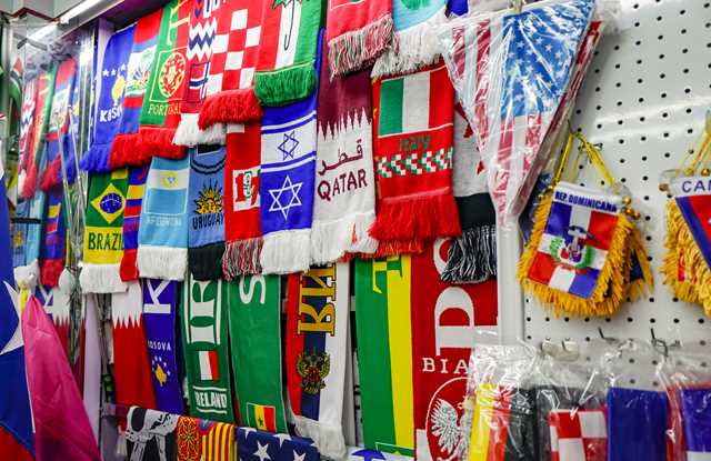 izhejiang's tweet photo. With Lionel #Messi leading Team #Argentina to a 4-2 victory 🏆 over #France in the penalty shootout, the curtain fell on the month-long @FIFAWorldCup in #Qatar ⚽. Did you know that around 70% of the event's peripheral products were #MadeInYiwu? [📸/IC] #FIFAWorldCup #Qatar2022 https://t.co/M9qUP77H2L