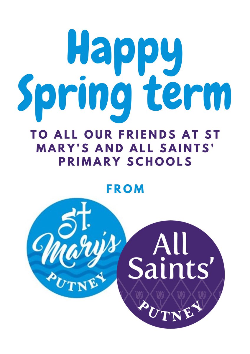 StMarysPutney's tweet image. It’s the start of a new term for @AllSaintsSW15 &amp;amp; @PutneySMPS along with many others around the country.  

Best wishes to pupils, families &amp;amp; staff from all of us at the Parish of Putney.  

@PutneyPriest @trottdm @RevJaneAndrews 
#StartofTerm #NewYear2023 #StMarysSchoolPutney