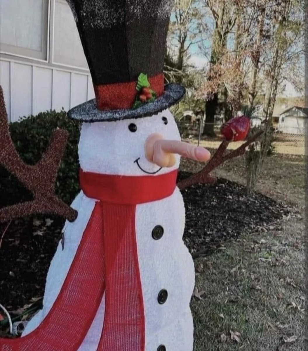 ReneUpraus's tweet photo. @GuyDealership Snowman for sale. Only serious bidders please! https://t.co/iTVo0IQldK