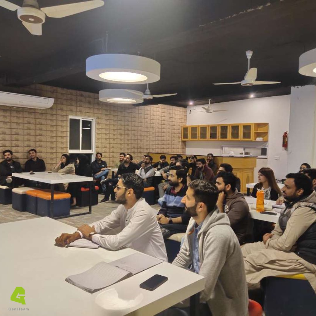 geniteam's tweet photo. A glimpse of our inhouse session!
Thank you Mr. Rizwan Yousuf for this interactive session on game development. All our game developers showed great interest during training session.
#learning #growth #trainingsession #inhousetraining #geniteam #gamedevelopment #gameindustry https://t.co/IQng4crHAw