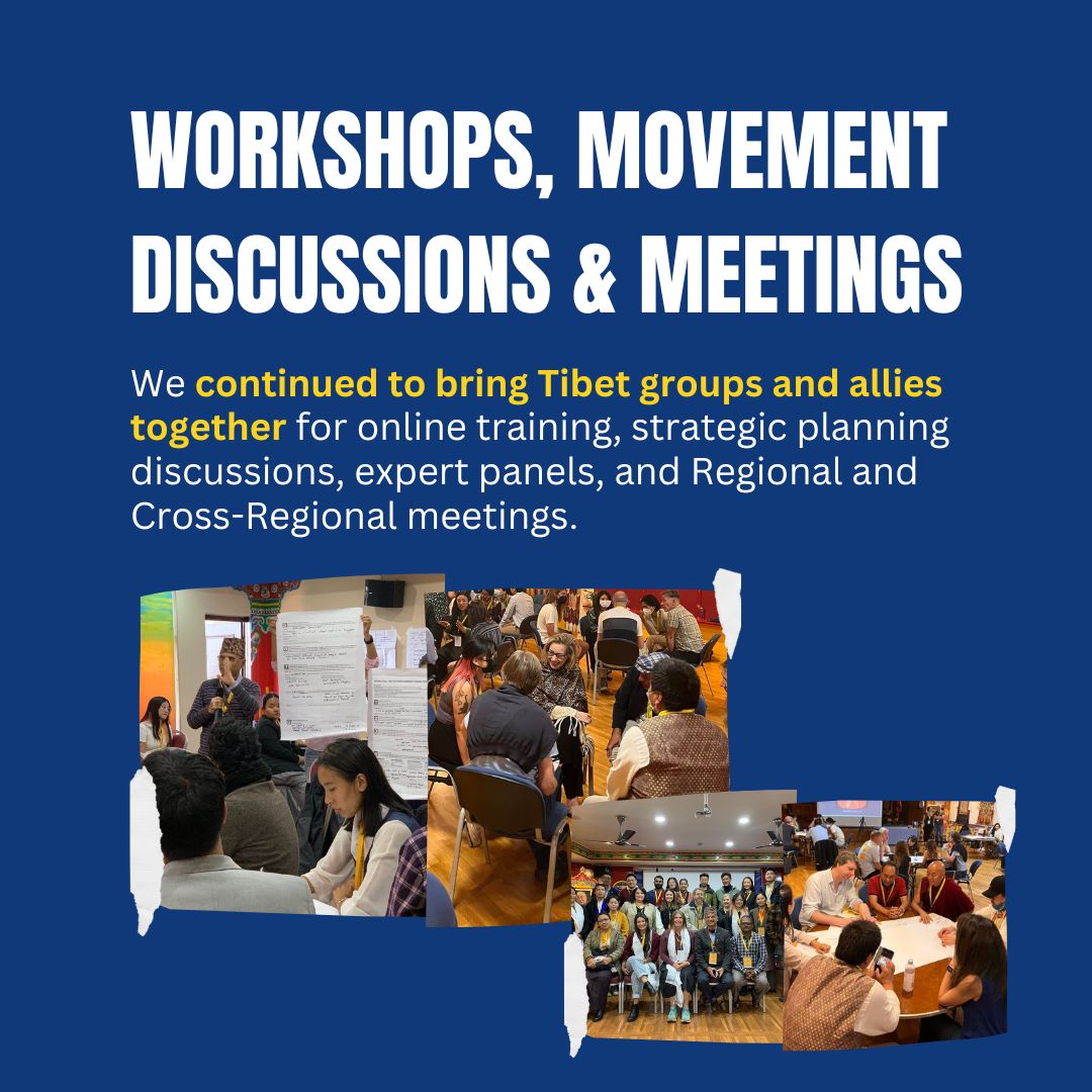 TheTibetNetwork's tweet photo. And together we’ve started to see global action calling out #China’s sinister and politically motivated attack on Tibetan identity. Have a look at what we’ve achieved.
#FreeTibet #StrongerTogether #CollaborationForTibet #BhoGyalo #2022WrapUp https://t.co/1PZ25kFb2H