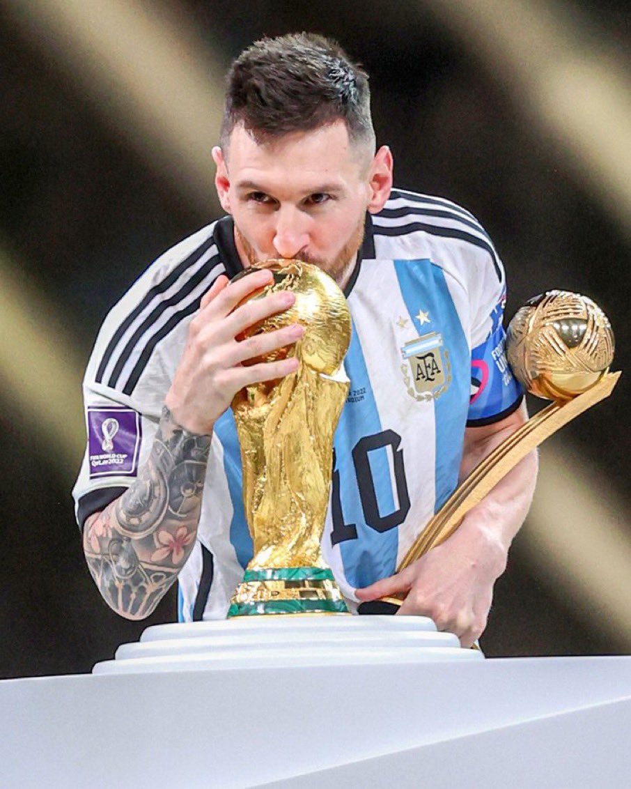 Reza19863's tweet photo. Best wishes and congratulations from Bangladesh for winning the World Cup dear Messi https://t.co/g98evi6awq