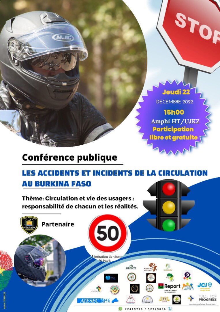 Souhadou DIASSO (@missdiasso) on Twitter photo Nous sommes tous conviés ce jeudi 22 décembre 2022 à partir de 15h00 à l’amphi HT de l’université Joseph Ki-ZERBO à la conférence publique sur le thème « Circulation et vie des usagers: responsabilités de chacun et réalités ». <a href="/ocomar/">O.C.Omar</a> <a href="/NeimatouSakande/">Neimatou sakande</a>, <a href="/HRabesiaka/">Hasina RABESIAKA</a> <a href="/HoudouSAR1/">Houdou SARÉ</a> Nous sommes tous conviés ce jeudi 22 décembre 2022 à partir de 15h00 à l’amphi HT de l’université Joseph Ki-ZERBO à la conférence publique sur le thème « Circulation et vie des usagers: responsabilités de chacun et réalités ». <a href="/ocomar/">O.C.Omar</a> <a href="/NeimatouSakande/">Neimatou sakande</a>, <a href="/HRabesiaka/">Hasina RABESIAKA</a> <a href="/HoudouSAR1/">Houdou SARÉ</a>