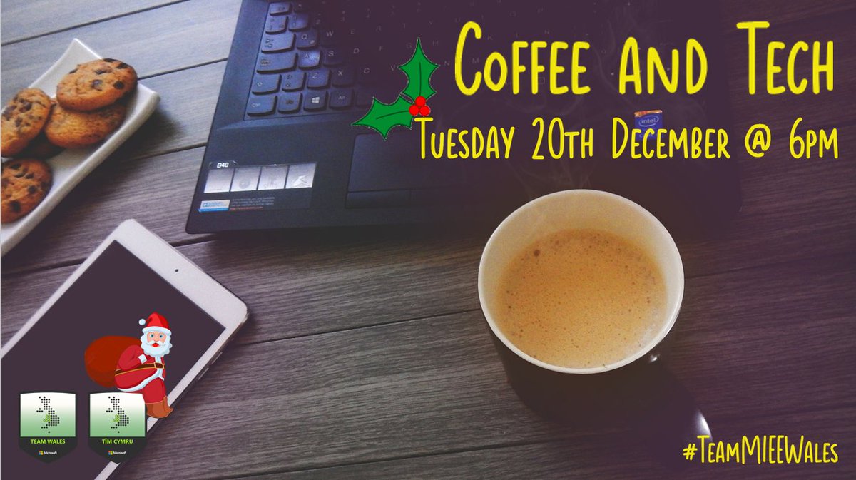 #TeamMIEEWales - Tomorrow is the last Coffee and Tech of 2022 and we are thrilled to be joined by the wonderful @kerszi who will be sharing the magical @Novel_Effect with us! So grab your drink and bring your festive cheer as we end the year with a bang! #MIEExpert
