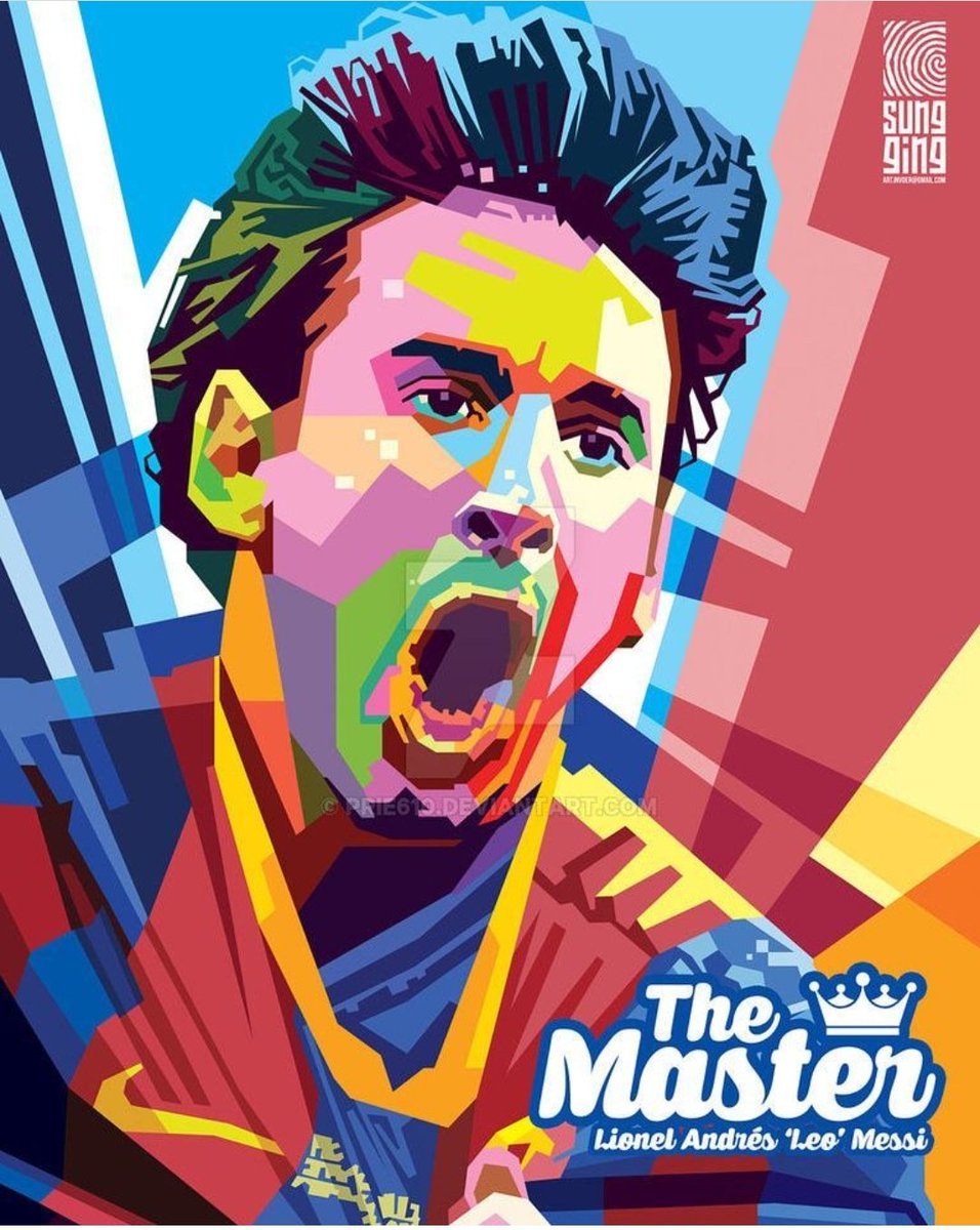 The Master #LionelMessi𓃵