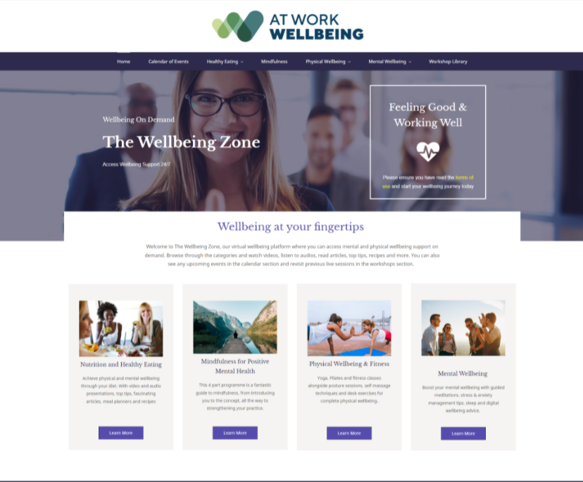 atworkwellbeing's tweet photo. THE WELLBEING ZONE
On Demand Platform
Created in response to fantastic feedback from our live sessions, employees
can now access this valuable wellbeing content virtually, at any time.     Get in touch now for a free demo - 020 3393 8172

 #wellbeing #workplace #office #online https://t.co/bJw3uDY1yX