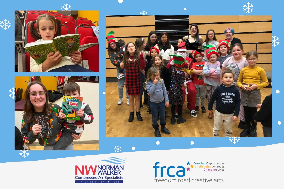 TweetPennine's tweet photo. Our Norman Walker branch used their Christmas donation to support local charity @FRCArts

The donation went towards spreading a little joy at their Christmas party 🎅🎁

Thank you to @SmileF_Hull for connecting us with this local charity

#ChristmasCheer #Hull #NormanWalker https://t.co/9ULiINuHYn