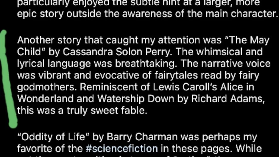 Moth_Rah's tweet image. Thrilled with the positive response to my story in the Seasons Unceasing anthology published by @Worldsmyths 

Available as a paperback or ebook here amzn.to/3HMbaor

#newwriting #fairytale