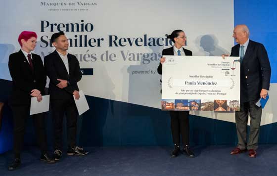Paula Menéndez  logra el Premio #Sumiller Revelación Marqués de Vargas - tecnovino.com/paula-menendez…  #PremioSumillerRevelaciónMarquésdeVargas #PremioSumillerRevelación #sumillería #vino #InWineVeritas #vino <a href="/MarquesDVargas/">Marqués de Vargas</a> <a href="/wine_veritas/">In Wine Veritas</a> @paula_sumiller