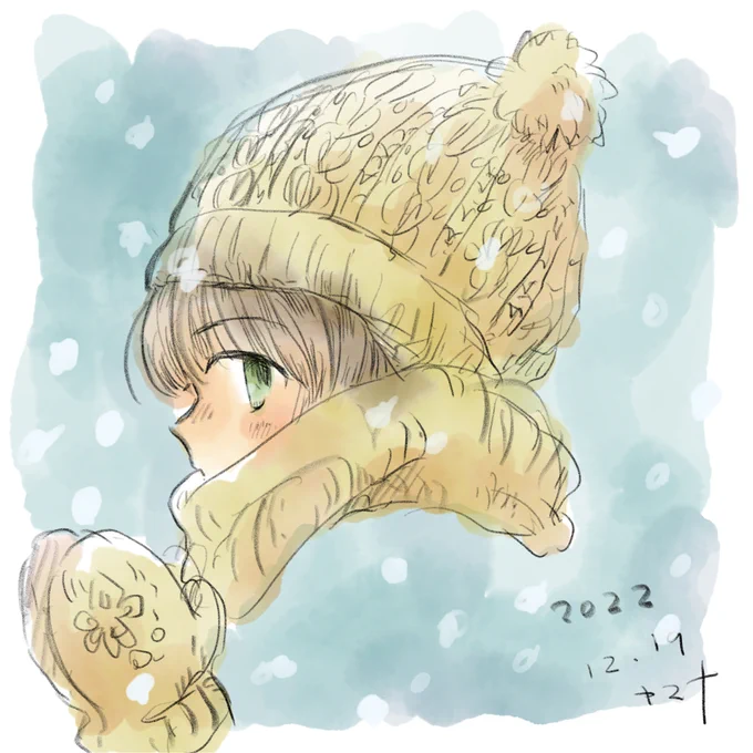 #100日チャレンジ78日目。もこもこ。 