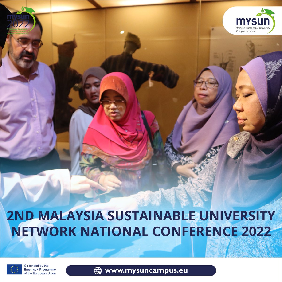 DAY 4: 2nd Malaysia Sustainable University Network National Conference 2022

MYSUN Partners Networking Visit (Muzium Warisan Melayu UPM)

#mysun2022 #MYSUNcampus #ErasmusPlusCBHE #ErasmusPlus #SustainableCampus