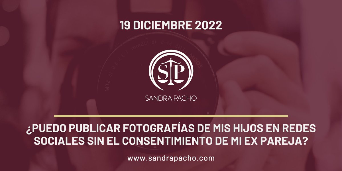 AbogadaPacho's tweet photo. 📸 Una duda muy habitual tras un divorcio: ¿Puedo publicar fotos de mis hijos en Redes Sociales sin el consentimiento de mi ex pareja?

🗞️Hablamos de ello en mi artículo semanal en 
@TribunaVa 👇

https://t.co/pR5BjtCqCV

#Valladolid #Divorcios #Abogados #HijosMenores #RRSS https://t.co/VNOiLVynT6