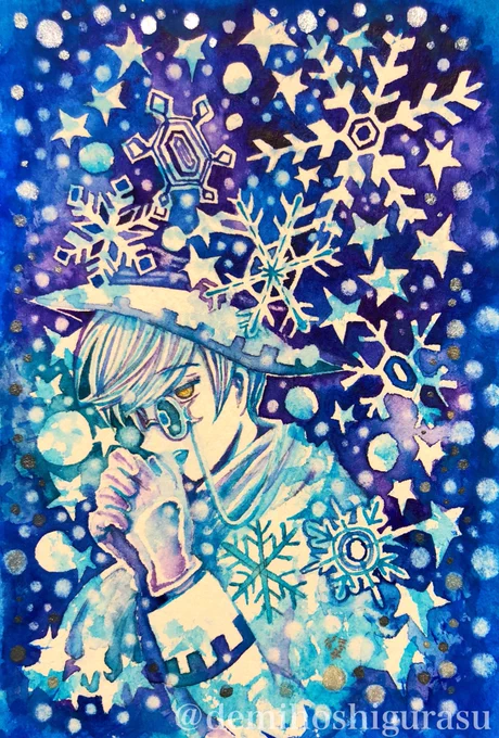 見てくださりありがとうございます久しぶりのアナログタグ&急に寒くなってきたので冬絵を追加しときます…フォローしてくださった方もありがとうございます!う、嬉しい! 