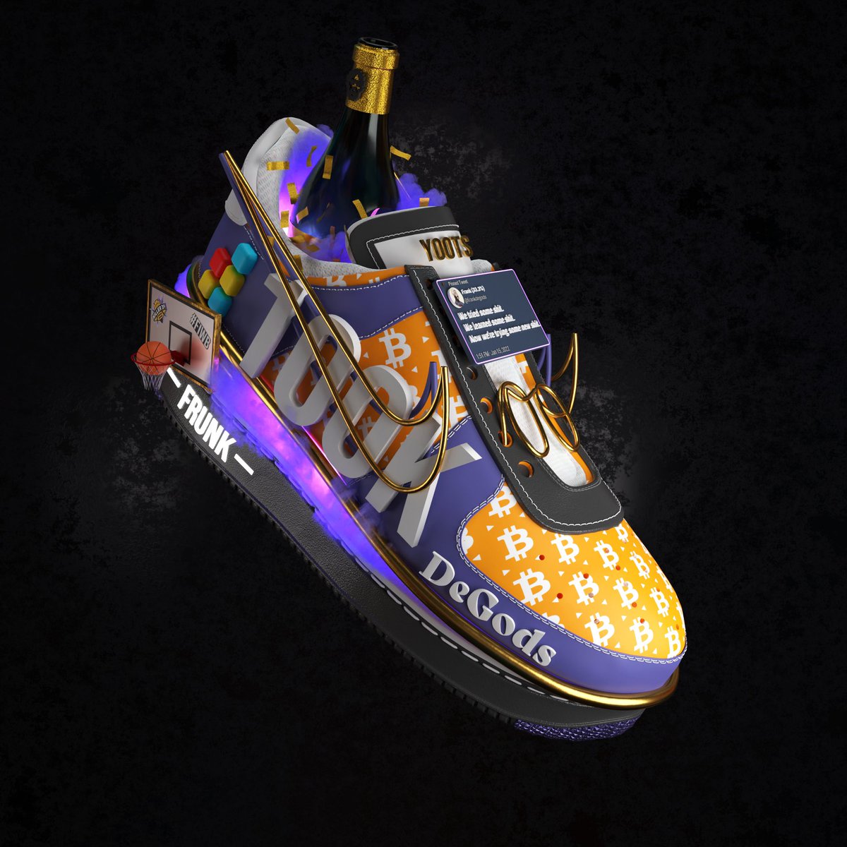 Throwback to the art I did for <a href="/frankdegods/">Frank</a> when he hit 100k. 

Congrats on 150k 🙌