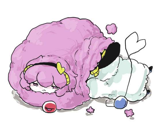 古明地こいし ,古明地さとり 「#こいシープ もふもふがこいしいーぷ 」|葱のイラスト