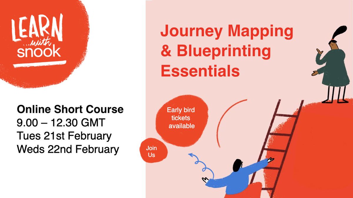 wearesnook's tweet photo. Finally the ever popular Making Sense of Service Design & Journey Mapping & Service Blueprinting are back after continuous sold out courses last year - let’s keep learning together 🎉🎉🎉 #design #mapping #mappingCourse #blueprinting https://t.co/ToP4yppeJ9