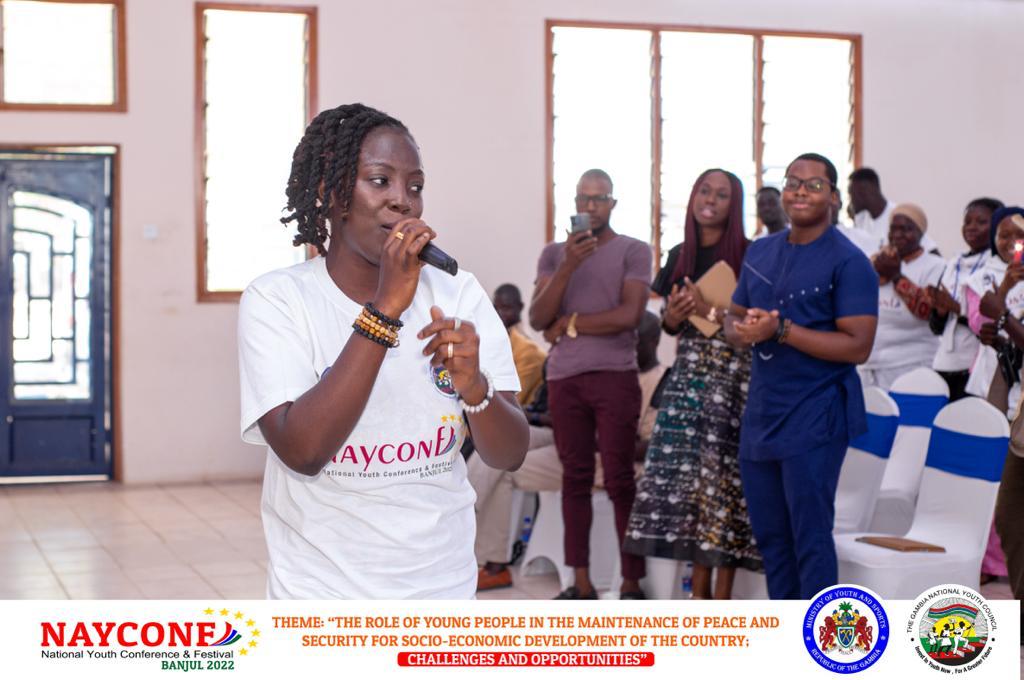 awa_bling's tweet photo. Its was indeed a beautiful experience performing at the Nayconf conference opening.
It's was a pleasure ❤️
#ArtVocacy
#RapTiVist
#NdeyiRap https://t.co/RKoP5uxHWS