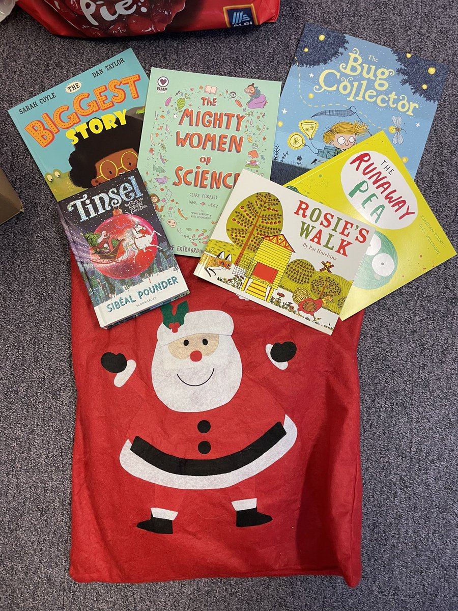 Thank you to @scottishbktrust for allowing us to gift every child in our school and ELC with a brand new book for Christmas this week 📚📚📚 

The gift of reading is a magical gift indeed ✨

@wl_literacy @LoveWestLothian #OLPS #OutstandingLearning #PromotingSuccess