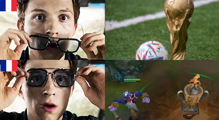 RelegateTV's tweet photo. Dünya kupası bittiğine göre Espora geri dönebiliriz. 🙂

#GOAT𓃵  #WorldcupQatar2022 #LeagueOfLegends https://t.co/ka0OTdOHkK