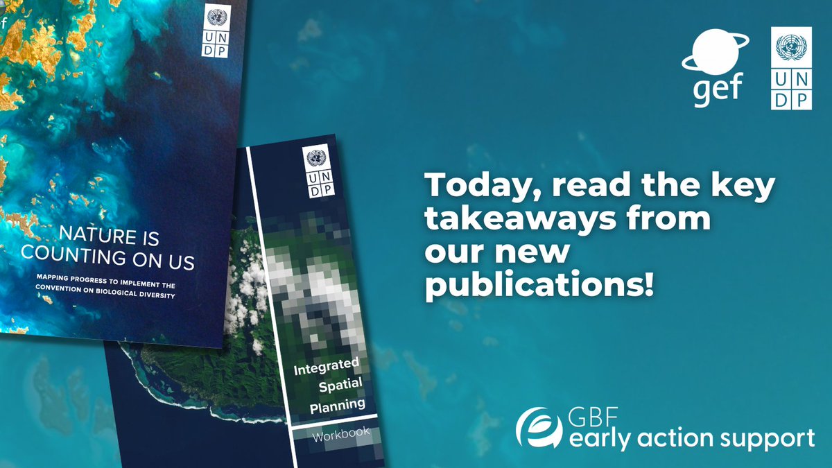 UNDPplanet's tweet photo. To halt catastrophic losses of biodiversity, spatial data on nature must be:

✅ accessible
🔍 accurate 
🧐 analyzed
🌎 applied by all nations.

Learn about key takeaways #ForPeopleForPlanet from @UNDP's new reports: https://t.co/6cIVyqU8HM #COP15 https://t.co/T1OyjBJ2aB