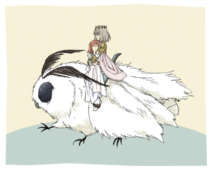 前回同様それっぽく描くとこういうかんじになりますかね…。やっぱり本当に王子様の服似合うね……。  