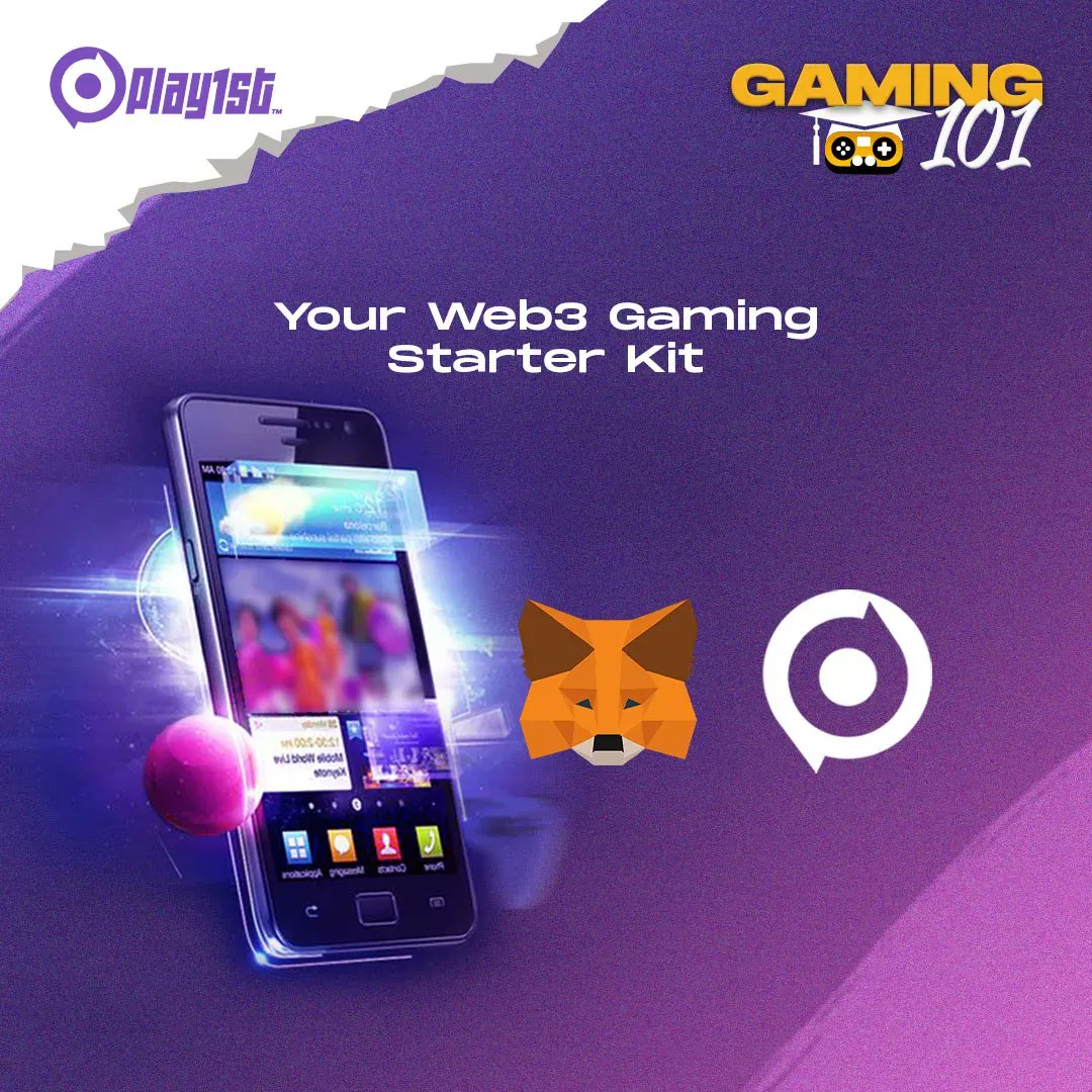 JoinPlay1st's tweet photo. Wanna get into #P2E?

Here is your Starter Kit 🤩
–A mobile device
–A Metamask wallet
–A @JoinPlay1st account

Don't have a Play1st Account yet? Sign up here https://t.co/AR51mHVQez 

#btc #NFTGiveaways #FTXScam #BNB https://t.co/zKDTi94OCp