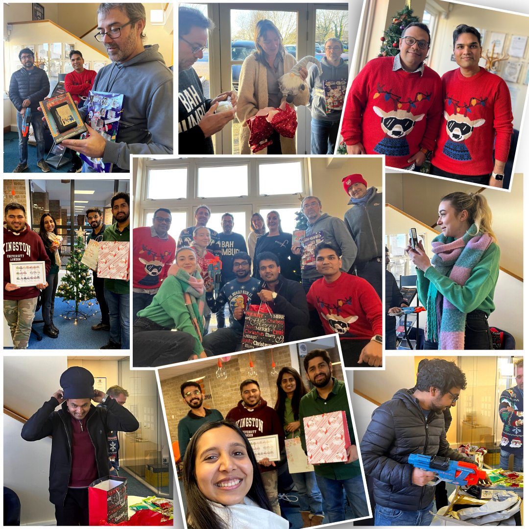 dotsquares's tweet photo. Secret Santa Claus has come to town! We must have been a good bunch this year๐๐
#DSTeam #UKTeam #TeamWork #Team #ChristmasOffice #OfficeChristmas #ChristmasTeam #SecretSanta #OfficeSecretSanta #ITCompany https://t.co/JuFOQnHMzi