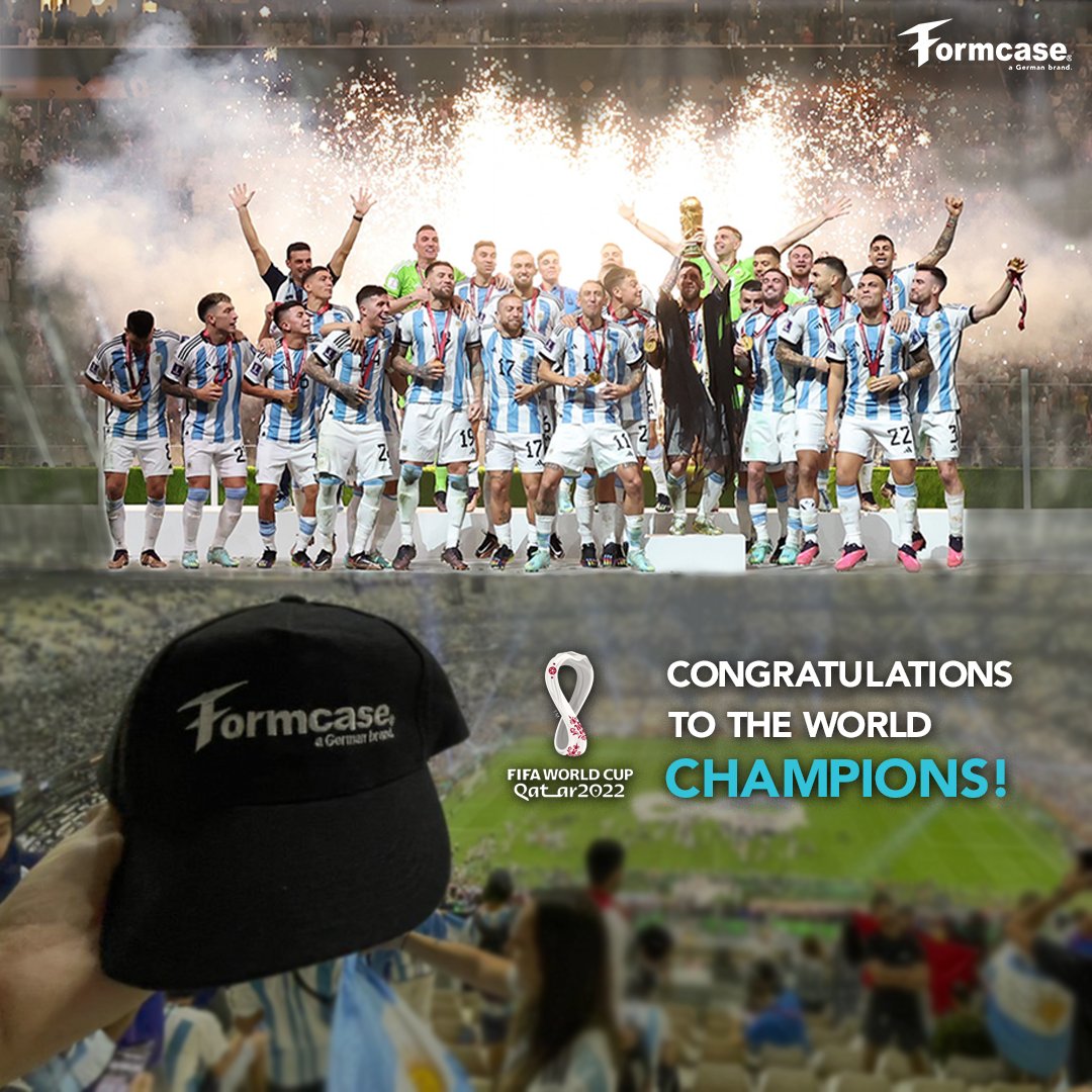 Formcasegmbh's tweet photo. Formcase everywhere!

When something happening big in the world, Formcase is there! 

Formcase at FIFA football world cup 2022! 

#FIFA #FIFAWorldCup #FIFAWorldCup2022 #argentina #FIFA2022 
#formcase #formcaseinternationl #formcasedubai #dubaibusiness #chargingsolutions https://t.co/LLFakHUkSZ