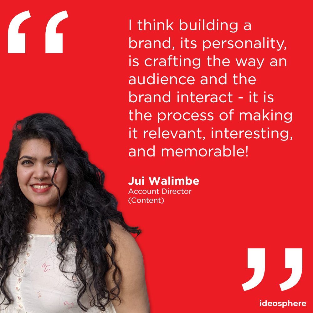 IdeoInsider's tweet photo. Meet @juiwalimbe, a #writer at heart and a proud #feminist in spirit! When she is not caught up in overthinking, she is busy drinking coffee and crafting engaging #brand narratives that always deliver.
#Ideotes #communication https://t.co/P8rMb1swFY