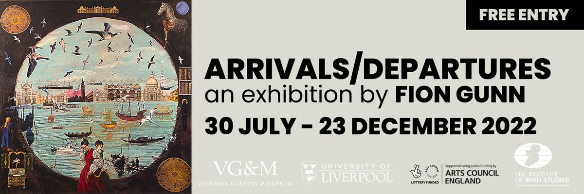IrishInstitute's tweet photo. 🚨FINAL WEEK🚨
"Arrivals/Departures" by our artist in residence @FionGunn is now in its final week @VictoriaGallery.
Exploring themes of global migration and displacement 
Tuesday to Friday 10am - 5pm
https://t.co/NZBpV5Wmg7
Thanks to @ace_national for supporting this exhibition. https://t.co/Rljkygd2q7