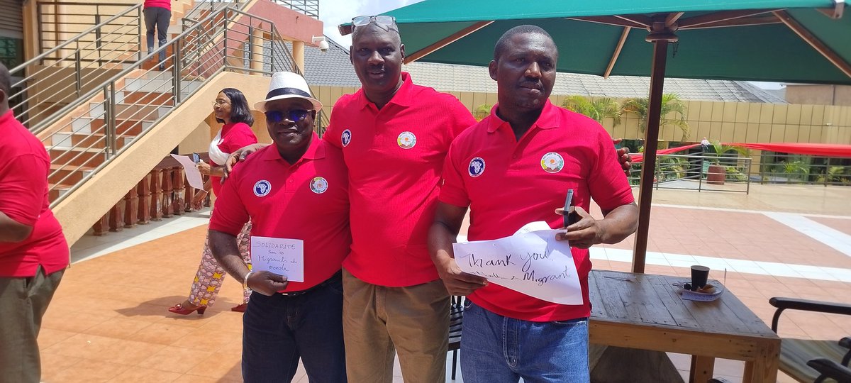 oakokelo's tweet image. Strengthening the capacity of the African trade union migration network #ATUMNET focal persons and journalists on Fair recruitment, ILS and U to U agreement - Kigali Rwanda 19-21 Déc 2022.
#MoreThanAMigrant #ILOMigration #WithMigrantWorkers.