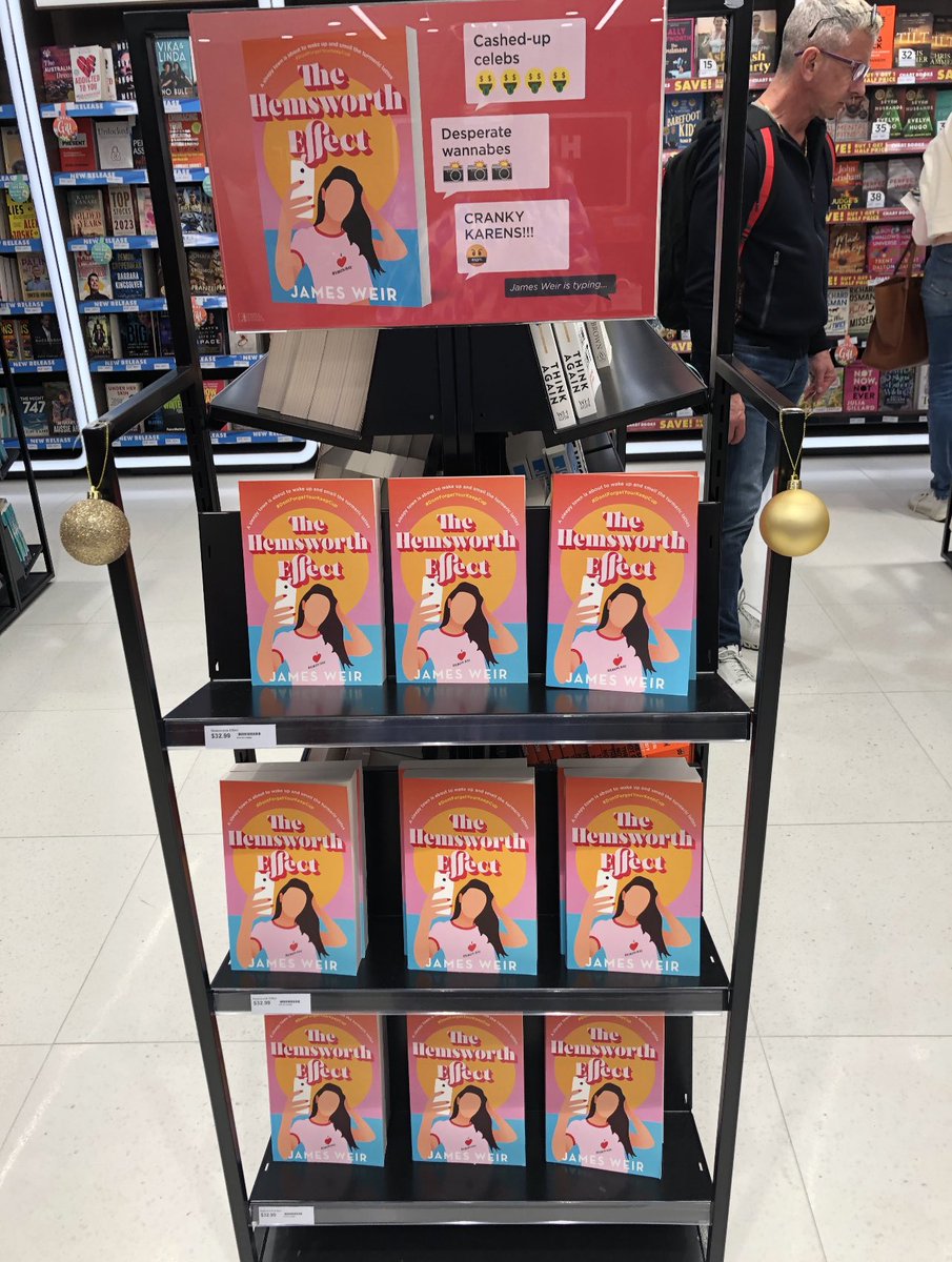 #TheHemsworthEffect is now available in 100% of all airports. Pick up a copy while commuting this Christmas and use it as an excuse to not talk to your families 🥰🥰