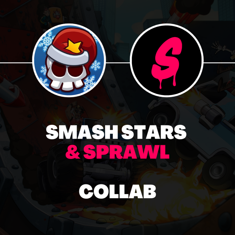 SmashStarsGame's tweet photo. Collab time!

We're giving away 5 WL spots for @TheSprawlGame who will have their mint on 22/12!

✅Like
✅Follow @SmashStarsGame &amp; @TheSprawlGame 
✅RT
✅Tag a friend

⏰24h
📋Mint 22/12 https://t.co/AqqLiwOBCn