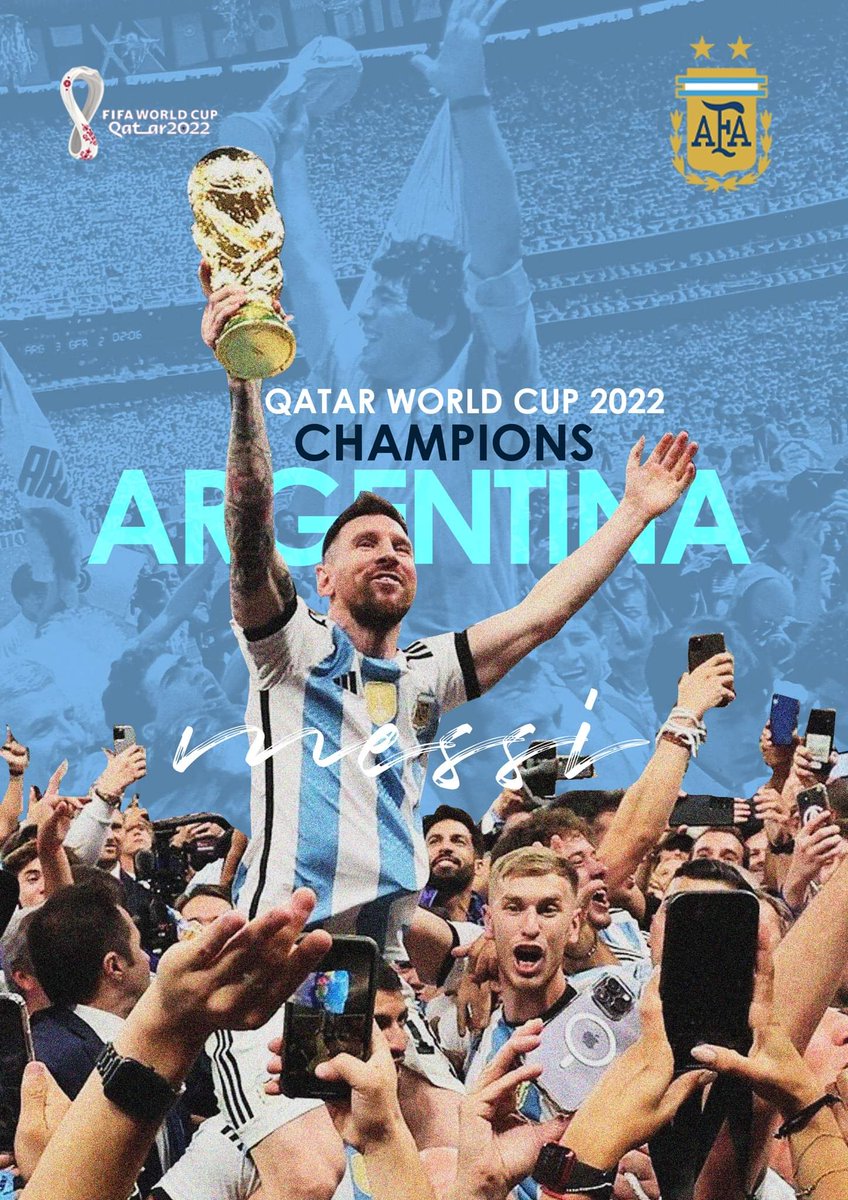simildethan's tweet image. Argentina 🏆
#Messi𓃵 #Argentina #WorldcupQatar2022 @Argentina @ArgentinaMFA @TeamMessi