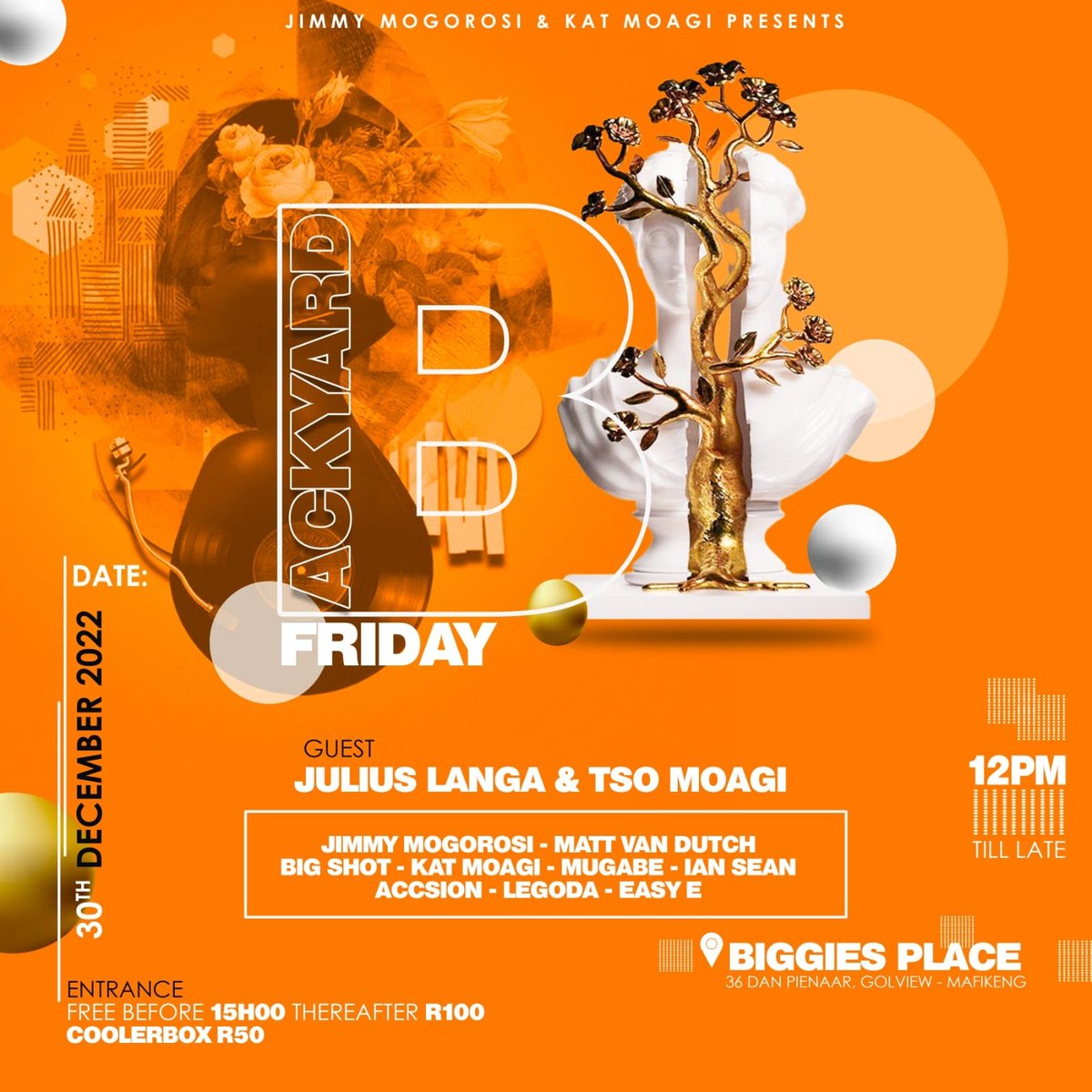 Jimmy Mogoroai and Kat Moagi presents 
😀😃....