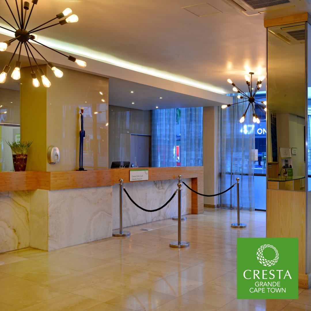Did you know our reception operate 24 hours, 7 days a week? We also offer concierge services at the hotel lobby. 

#crestagrandecapetownhotel #crestahotels #whereonesmilestartsanother 
#trueafricanhospitaliyawaits