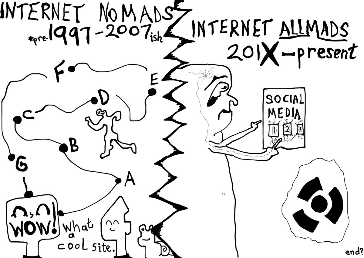 mxmcomic's tweet image. Mxmanners.com/mxm0047
“Internet Nomads”