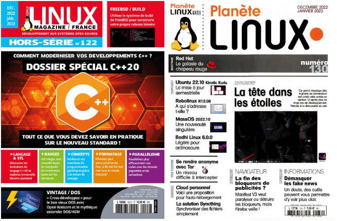 flzara's tweet photo. Petite revue de presse 🇫🇷 #Linux #OpenSource sur @linuxfrorg ce mois-ci avec du #PlaneteLinux et @gnulinuxmag  dedans. Le plus gros des magazines déjà sortis le mois passé sont toujours en kiosque (@linuxpratique @hackablemag @MISCRedac @MagPi_FR etc.) https://t.co/wCWDSgXPbe