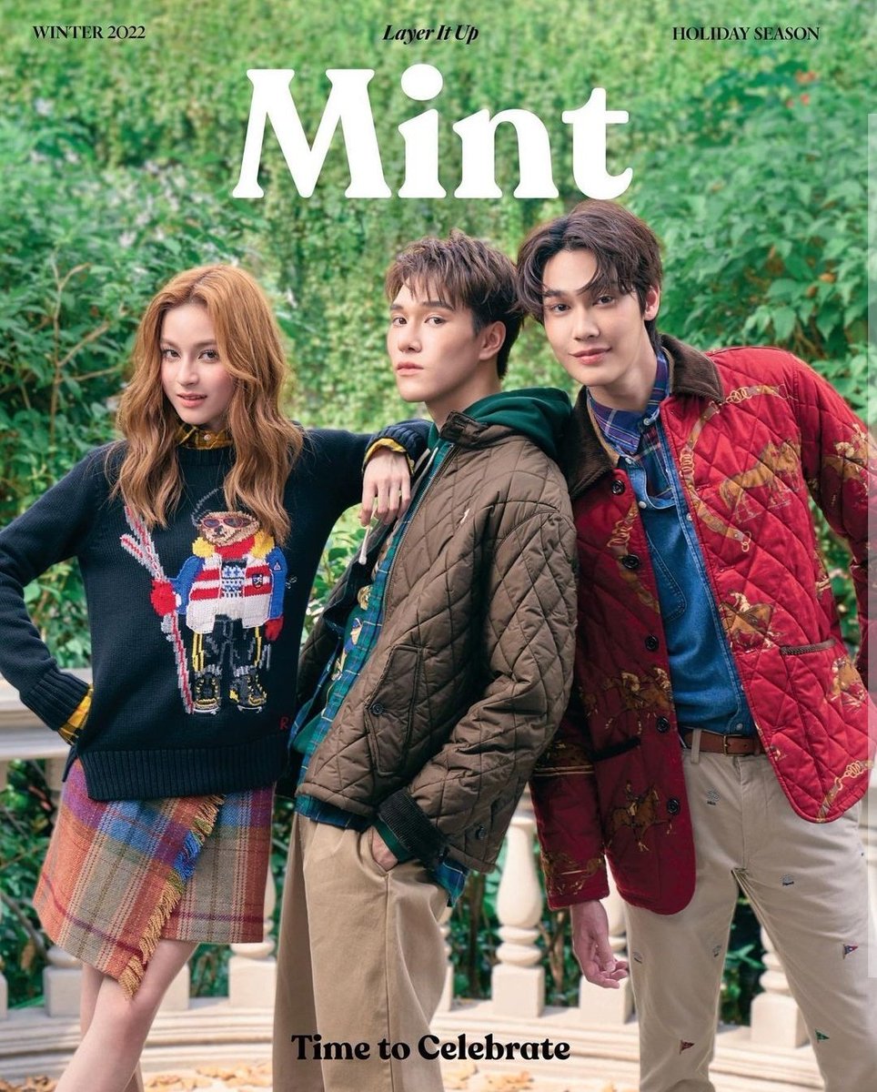 DewJsu_ID's tweet photo. [ poloralphlauren instagram update with @dew_jsu ]

Dew wear pieces from their latest #PoloRalph Lauren collection in #MintMagTH
Dew is styled in their barn coat, Classic Fit Chino Pant, and Skier Cotton Sweater

#PoloRLStyle
#RLEditorial
#dew_jsu https://t.co/Dy3OYLFB7g