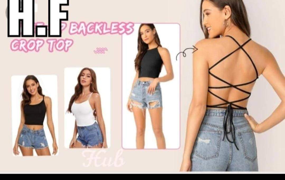 TariroMk's tweet photo. Backless string crop tops available. Ehee it's summer
$6 each what would you ask for more 🤩
#queenspeicosmetics
#slayqueens
#hararezimbabwe
#feminity
#Zimbabwe https://t.co/DZeFM7RvoS