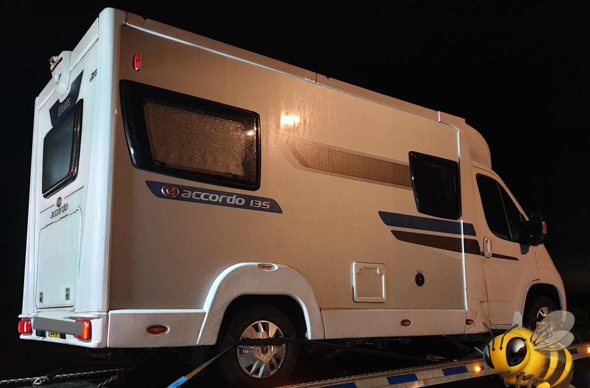 #SMV #Stolen #PeugeotElddis Motorhome @leicspolice @globaltele🥇🛰️☎️Victim on OOH🌓Movement #247365Monitoring🕵️‍♂️🎣#Located #Recovered🐝#XBorder @staffsresponse #OpBormus #ProActive #DisruptingCriminality #TogetherWeCan #ItPaysToInvestInSecurity @candmclub @IAATIUK