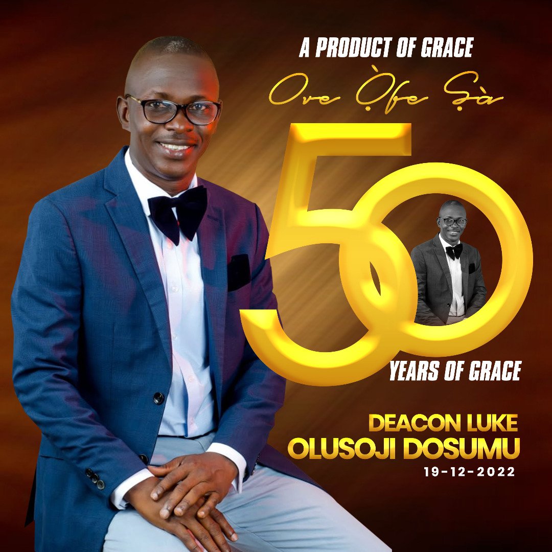 On your special occasion Deacon Olusoji Luke Dosumu. May God pour his amazing grace &amp; blessings on you throughout your earthly journey. Wishing you Happy Birthday Long Life &amp; Prosperity. Congrats my big egbon &amp; may Almighty God bless your hustle &amp; grant you your heart desires.