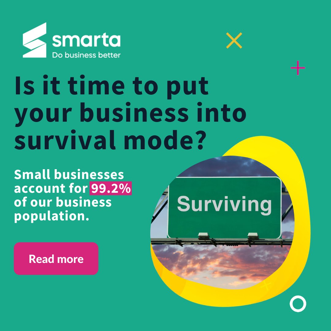 Without the 5.5 million small businesses in the UK, our economy would be in even more trouble, but let's face it, 2022 has seen a perpetual state of permacrisis so 'survival mode' could be a good option. What is survival mode and should I think about it? smarta.com/advice/is-it-t…