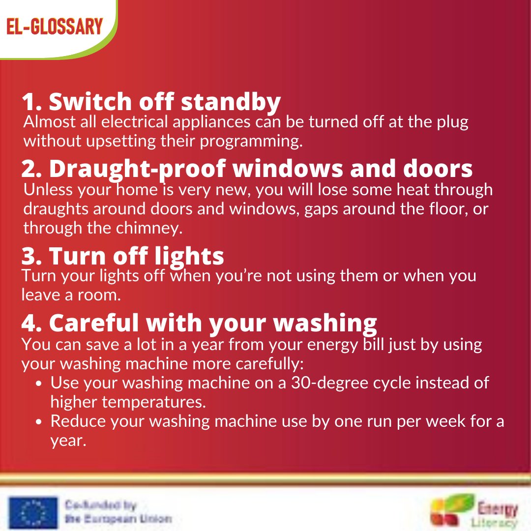 Miitr8's tweet photo. 🌱Hey you! Do you wonder how behaviour of an energy literate person looks like? Here are some tips on how YOU can become one. 🍀

#EUGreenDeal #energyliteracy #climatechange #awareness #sustainability #GreenBusiness #GreenEntrepreneurship #GreenDealgoals #sustainablegoals https://t.co/j0rwD5TSbe