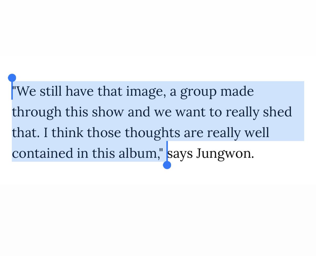 jungwon literally said this, but hybe wants to force enha to still on that image to promote other group. im tired, it's enough