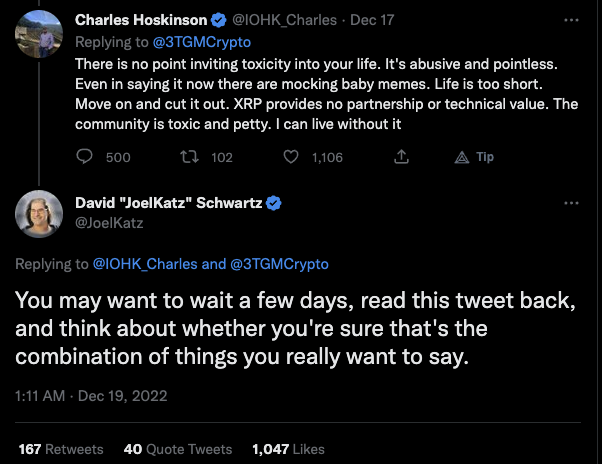 Ok he was just whining because he got his feelings hurt but now he's just saying things that aren't true.