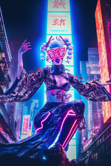 hrathnir7's tweet photo. #AIart #nijijourney #fashion #fashionphoto #artfashion #mode #hifashion
今回は日本の夜のネオンを衣装に反映させたものです
やってる途中で気づいたのですが
これってサイバーパンク…?
いやでもほら着物ベースだし…
未来じゃないし…
まあそういう日もあるよ… https://t.co/OIb34CSec8