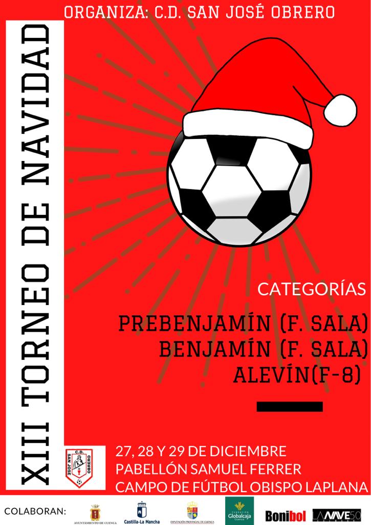 C.D. San José Obrero (@adsanjosobrero) on Twitter photo 🙌⚽💥VAMOS A POR LA DECIMOTERCERA ⚽🔴⚫🧑🎄
Como ya viene siendo tradición, la <a href="/efsanjoseobrero/">E.F. San José Obrero</a> vuelve a ilusionar con el Torneo de Navidad a los más pequeños de la casa. Del 27 al 29 de diciembre, sigue rodando el balón. ¡Apúntate ya! 🔴⚫ Torneo de Navidad San José Obrero 🙌⚽💥VAMOS A POR LA DECIMOTERCERA ⚽🔴⚫🧑🎄
Como ya viene siendo tradición, la <a href="/efsanjoseobrero/">E.F. San José Obrero</a> vuelve a ilusionar con el Torneo de Navidad a los más pequeños de la casa. Del 27 al 29 de diciembre, sigue rodando el balón. ¡Apúntate ya! 🔴⚫ Torneo de Navidad San José Obrero